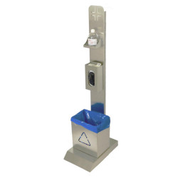 Totem igienizzante "Inox"