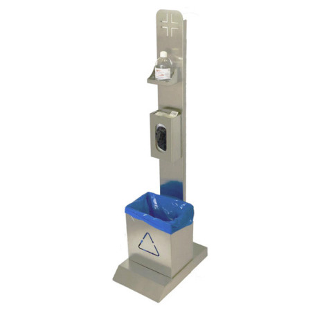 Totem igienizzante "Inox"