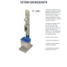 Totem igienizzante "Inox"