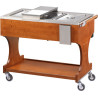 Carrello per bolliti 2xGN 1/1