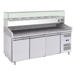 Tavolo frigo L. cm 200x80 Eko