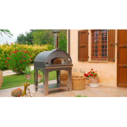 Forno a legna "Mangiafuoco" 4 pizze