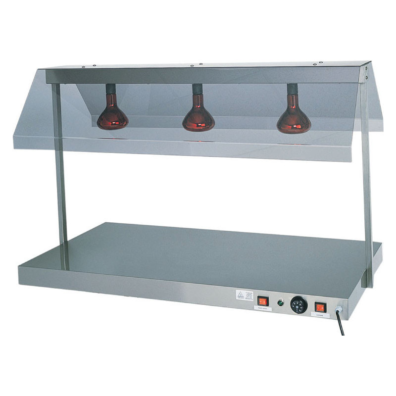 Telaio 3 lampade + base riscaldata
