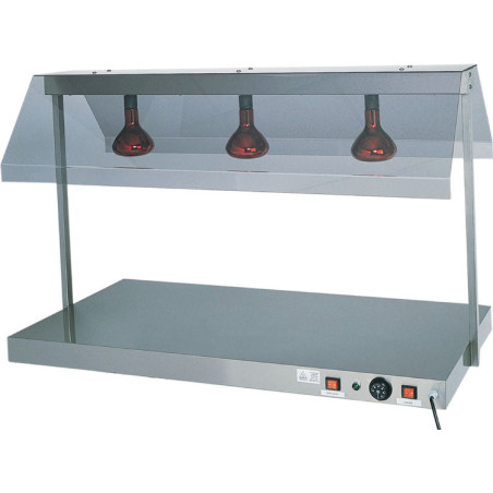 Telaio 3 lampade + base riscaldata