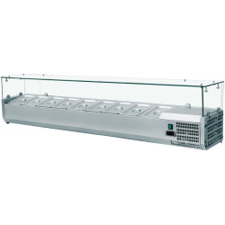 Vetrina L. cm 200/38,5 GN 1/3