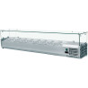 Vetrina L. cm 200/38,5 GN 1/3