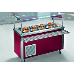 Piano refrigerato 3 GN 1/1