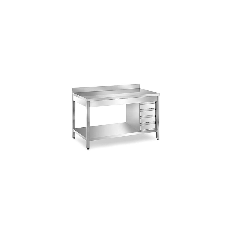 Tavolo + cassettiera L. 180/60