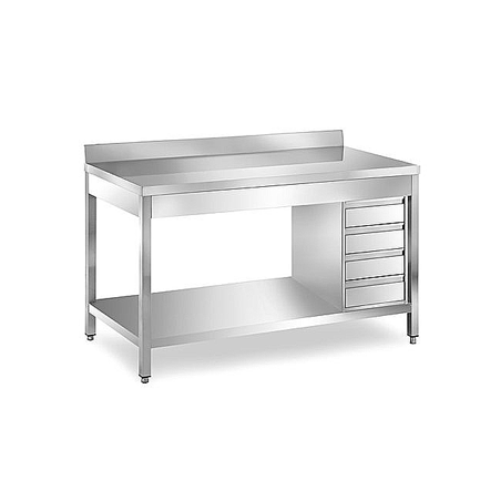 Tavolo + cassettiera L. 180/60