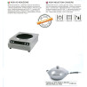 Wok a Induzione Watt 5000