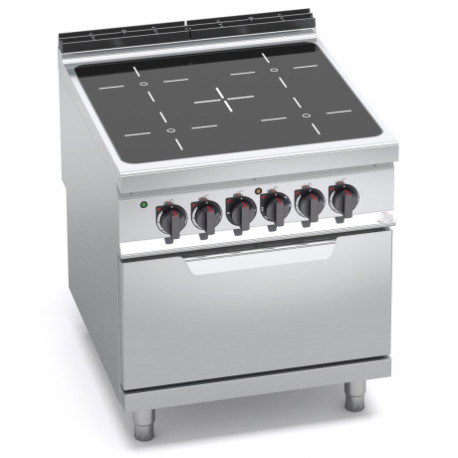 Cucina Infrarossi n. 4x4 kw + Forno