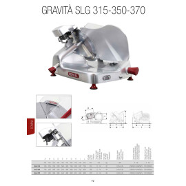 Affettatrice "SLG315" Lama 315 mm