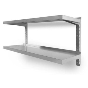 Ripiani Murali L. 180/40 cm Inox
