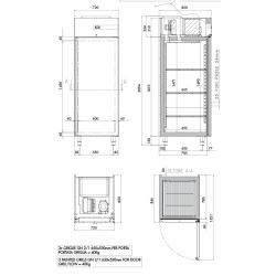 Armadio Frigo SP60 lt. 700