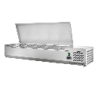 Vetrina GN 1/4 L. cm 140 con coperchio