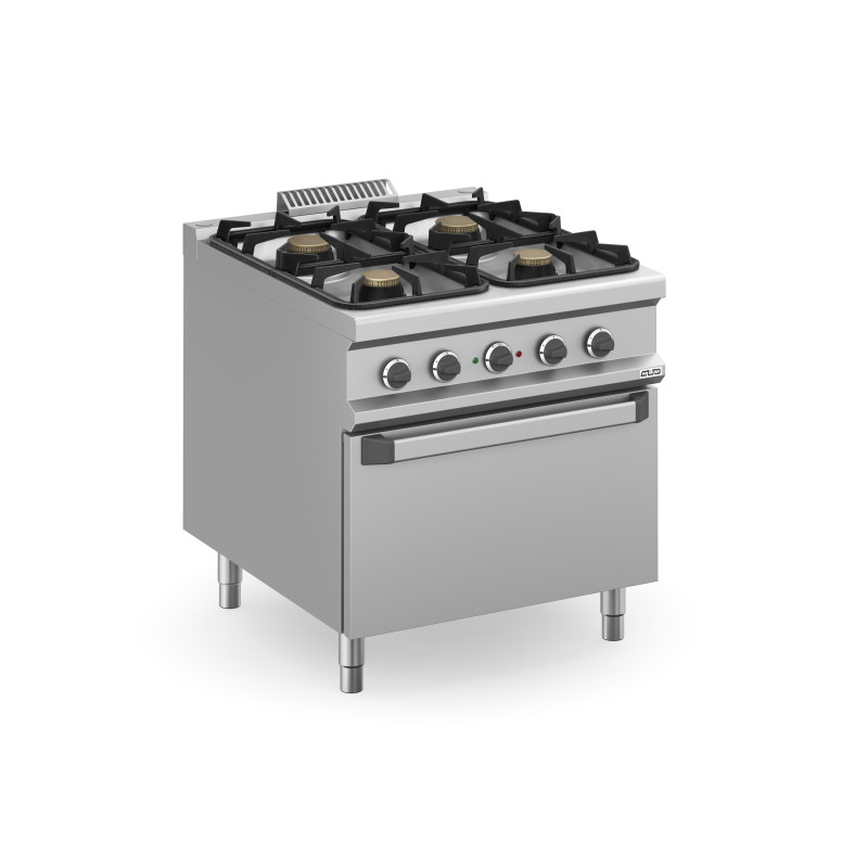 Cucina 4x5,5 kW + Forno Gas