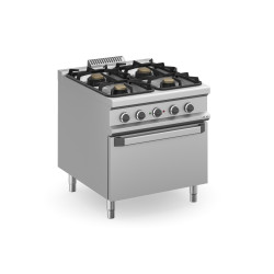 Cucina 4x7 kW + Forno Gas