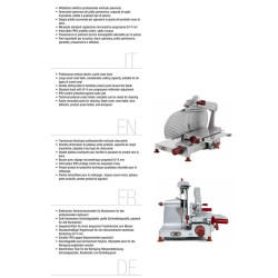 Affettatrice "BES 370" Lama 370 mm