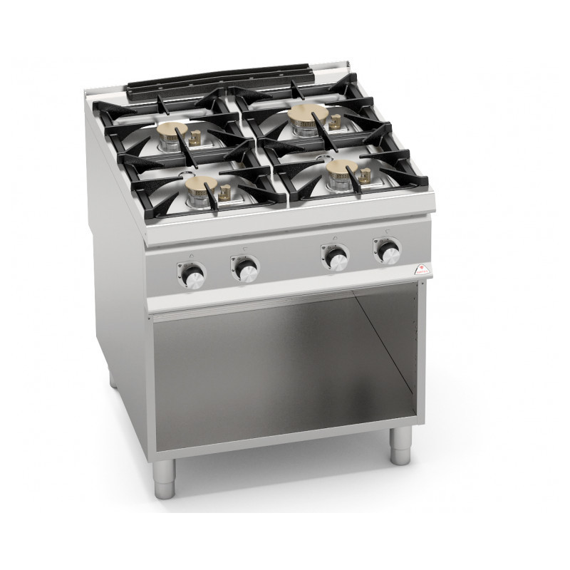 Cucina gas 1x10+3x6 kW Cucina gas 1x10+3x6 kW