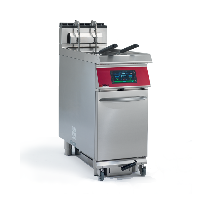 Friggitrice Gas lt. 15 + Alza Cestelli Friggitrice Gas lt. 15 + Alza Cestelli
