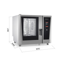 Forno combi-steammer 6 GN1/1