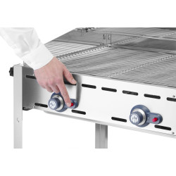 Griglia a Gas D. mm 1400 x 612