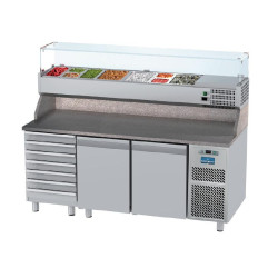 Tavolo frigo GN 1/1 L. 180 cm