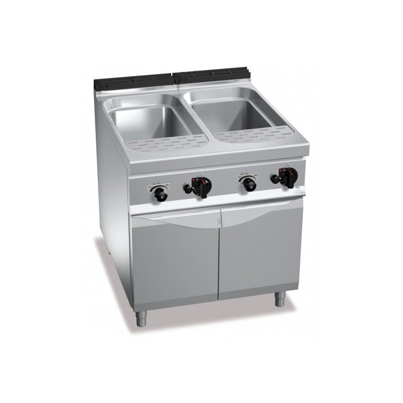 Cuocipasta GAS lt. 40+40 cm 80x90 Cuocipasta GAS lt. 40+40 cm 80x90