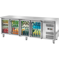 Tavolo frigo L. cm 223x70 PV GN 1/1