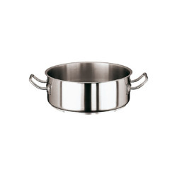 Casseruola bassa inox cm 18