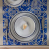 Ovale "AZ BLU" cm 26x16