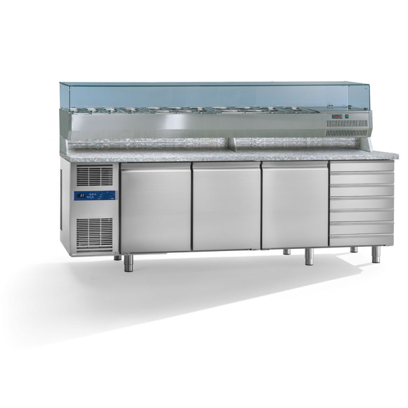 Tavolo frigo L. cm 150x80 Eko